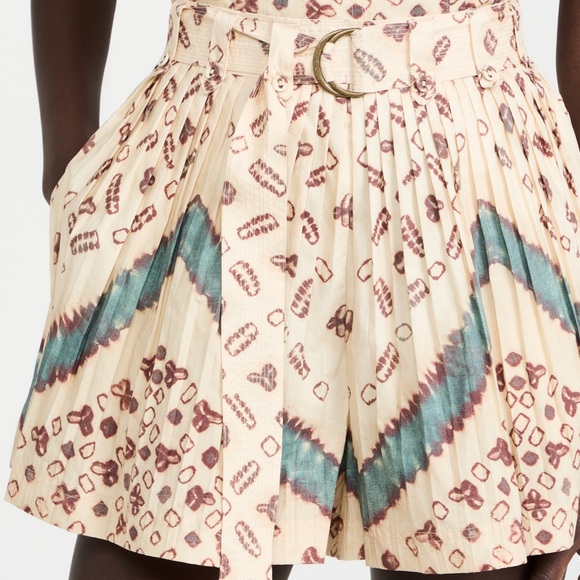 Ulla Johnson Marianna Pleated Shorts - Picture 1 of 7